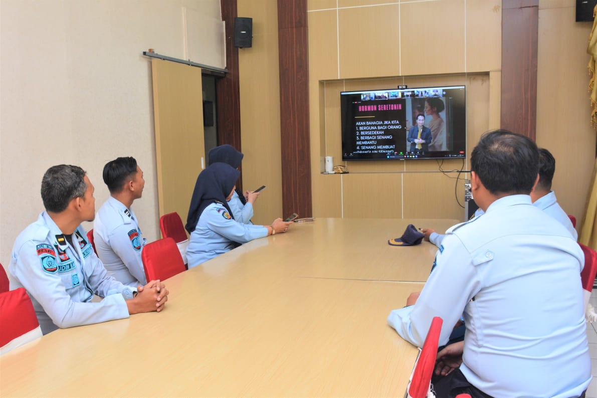 Lapas Kelas I Malang Ikuti Webinar Smart Agility dan Humble Team Work Badiklat Kumham